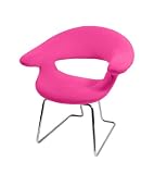 Walker Edison Furniture CH38PK-Ultra Soft Studio Chair Pink -Set of 2