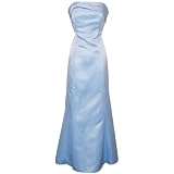 Strapless Satin Mermaid Gown Dress Prom Bridesmaid Formal