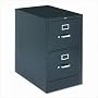 2 Drawer File Cabinet - Black