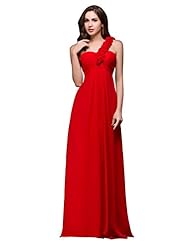 Corset   Waistline Chiffon One Shoulder  Lace-Up Ruched  Ball Gown Evening Dress/Party Dress/Wedding Dress 