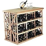 Wine Cellar Innovations Tasting Table Bin Bottle Tasting Table 216-bottle