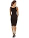 PattyBoutik Mama Cowl Neck Sleeveless Side Ruched Maternity Dress
