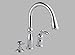 Delta Faucet 955-RBSD-DST Victorian Single-Handle Pull Down Kitchen Faucet with Matching Soap and Lotion Dispenser, Venetian Bronze