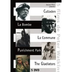 Peter Watkins Collection - 5-DVD Box Set ( The Battle of Culloden / The War Game / La commune (Paris, 1871) / Punishment Park / The Gladiators ) ( Culloden / La bombe / La commune / Punishment Park / Gladiatorerna )