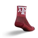 SockGuy Collegiate 3in Texas A&M Cycling/Running Socks