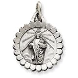 Sterling Silver Saint Jude Thaddeus Medal