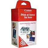  : CANON Photo Value Pack (9818A007) 2 BCI-16 Color Ink Tanks with 140 Sheets of 4x6 Glossy Photo Paper