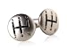Novelty 5-Speed Gearshift Satin Silver Cufflinks with Presentation Box