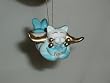 Amy Lacombe Whimsiclay Faith Angel Cat