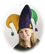 Adult Mardi Gras Court Jester Hat