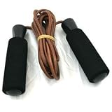 Leather Jump Rope - Foam Handles