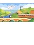 Thomas the Tank Train in the Woods Wallpaper Border