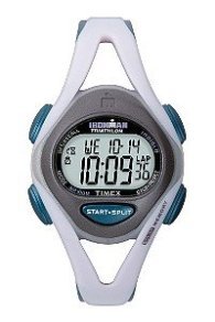 Timex Women's T5K005 Ironman Sleek 50-Lap Resin Strap Watch