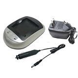 TechFuel Premium Battery Charger for Panasonic SDR-S100 Camcorder