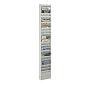 Safco 23-Pocket Steel Magazine Rack, 10 Inches Width x 65.5 Inches Height, Gray (4322GR)