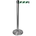 Qway-Plus Satin-chvrn Green - WhiteSatin Chrome Chevron Green & White