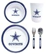 Dallas Cowboys 5 Piece Children's Dinner Set - Football Sports Merchandise