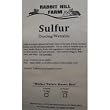 Rabit Hill Dusting/Wettable Sulfur 15 lb.