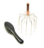 The Tingler Therapeutic Body Massage Scalp Massager and Vibrating Massage Brush