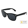 Wayfarer lunettes soleil Retro 80s noir 816D