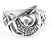 Sterling Silver Celtic Knot DRAGON Ring (Size 4,5,6,7,8,9,10,11,12,13)