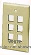 IC107F06WH- 6Port Face White