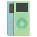 Laserline IPODN2BG 2 pack of iPod Nano Skins ( Blue & Green )