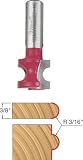 Freud 82-112 3/16-Inch Radius Half Round Router Bit with 1/2-Inch Shank