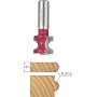 Freud 82-112 3/16-Inch Radius Half Round Router Bit with 1/2-Inch Shank