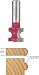 Freud 82-112 3/16-Inch Radius Half Round Router Bit with 1/2-Inch Shank
