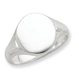 Sterling Silver Signet Ring