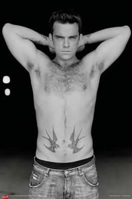 Robbie Williams - Personality Poster (Topless) (Size: 24