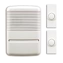 Heath Zenith SL-6142-C Basic Wireless Plug-In Door Chime with Two Transmitters, White