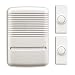 Heath Zenith SL-6142-C Basic Wireless Plug-In Door Chime with Two Transmitters, White