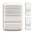 Heath Zenith SL-6142-C Basic Wireless Plug-In Door Chime with Two Transmitters, White