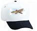 White Cap with insect, hawk, eyed, moth