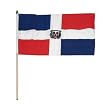 Dominican Republic Flag 12 x 18 inch