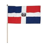 Dominican Republic Flag 12 x 18 inch