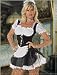 French Maid Deluxe Costume.