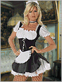 French Maid Deluxe Costume.