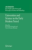 Universities and science in the early modern period