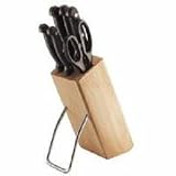 Kitchen Craft Six Piece Knife Set and Wooden Knife Block- gift boxed