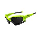 Oakley 04-205 Jawbone Sunglasses Retina Burn Frame With Vented Black Iridium / Yellow Lens