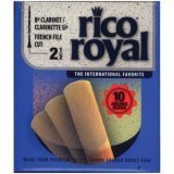Rico Royal Bb Clarinet Reeds, 2.5 10-pack