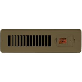 Vent-Miser 91663-BR Programmable Enery Saving Vent, 12-by-2-Inches, Brown