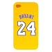 Premium Yellow Soft Gel Silicone Skin Case Cover for Apple iPhone4, 4th Generation, 4th Gen - Bryant 24