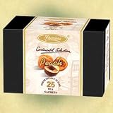 Peach Flavored Tea Bags - 25 Individual Wrapped Continental Selection Tea Bags  from Premiers Pure Indian Tea