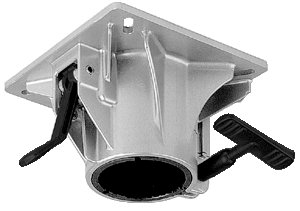 Garelick Eez-In 360 Swivel Positive Boat Seat Mount Top Spider Anod Aluminum Images