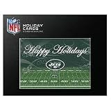 NEW YORK JETS 7" by 10" Team Logo CHRISTMAS / HOLIDAY CARDS (Box of 21) with Envelopes