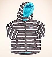 Hooded Stripe Print Mac
